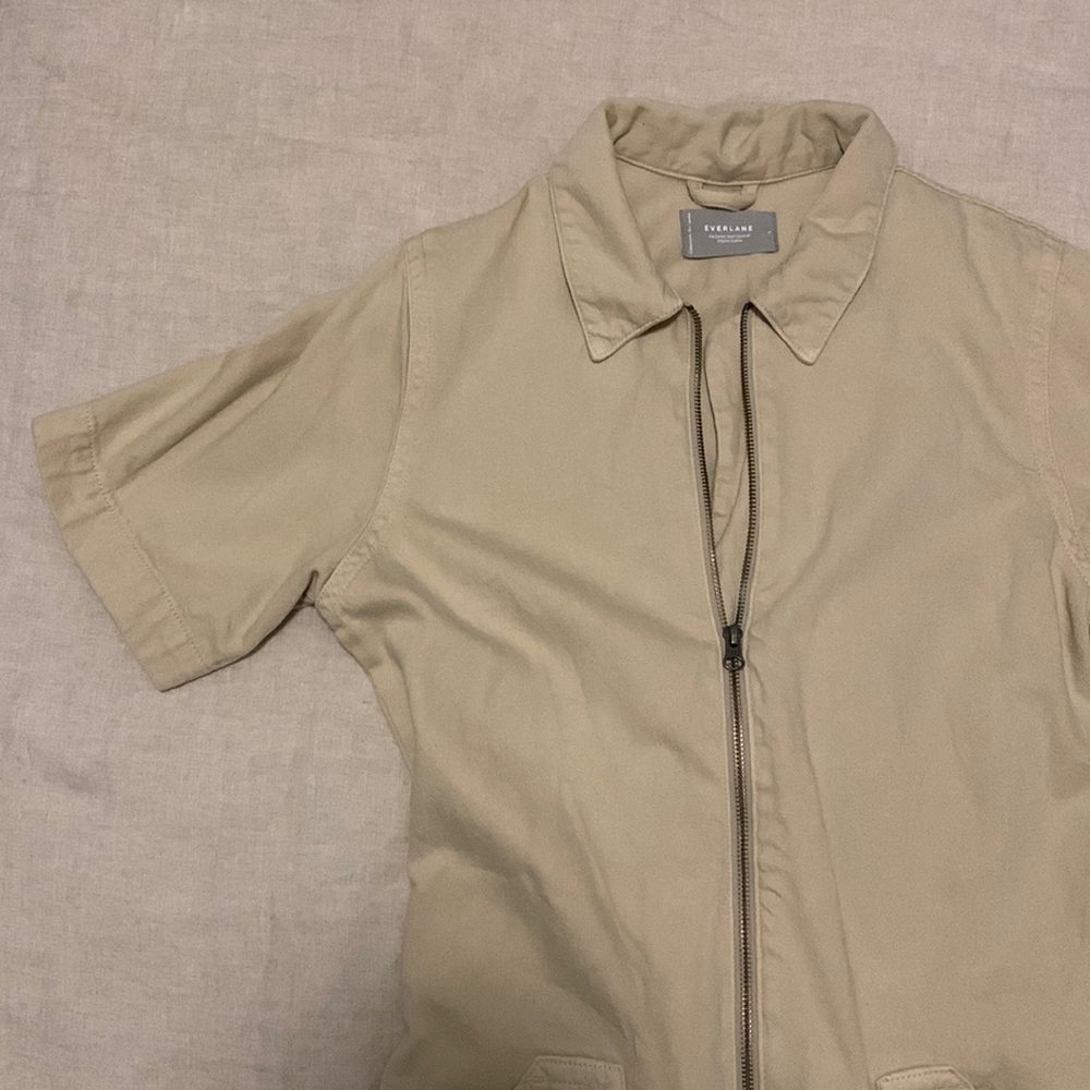 Everlane Denim Short Coverall